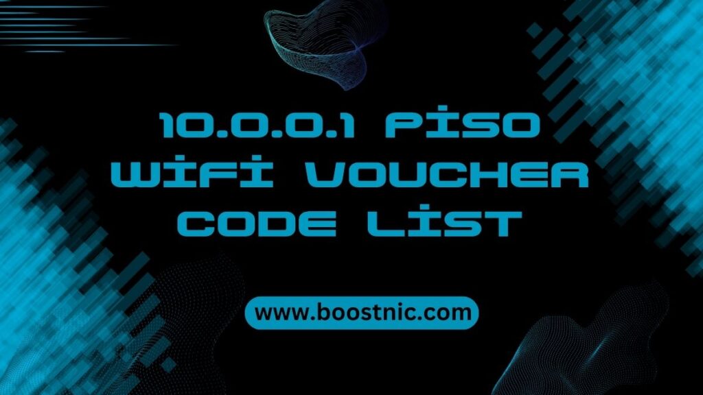 10.0.0.1 piso wifi voucher code list 